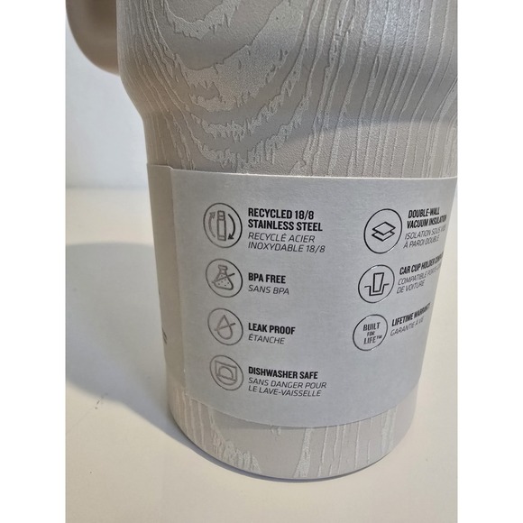 Stanley 30oz Pro Tour Tumbler Exclusive Birch Woodgrain New - Picture 8 of 15